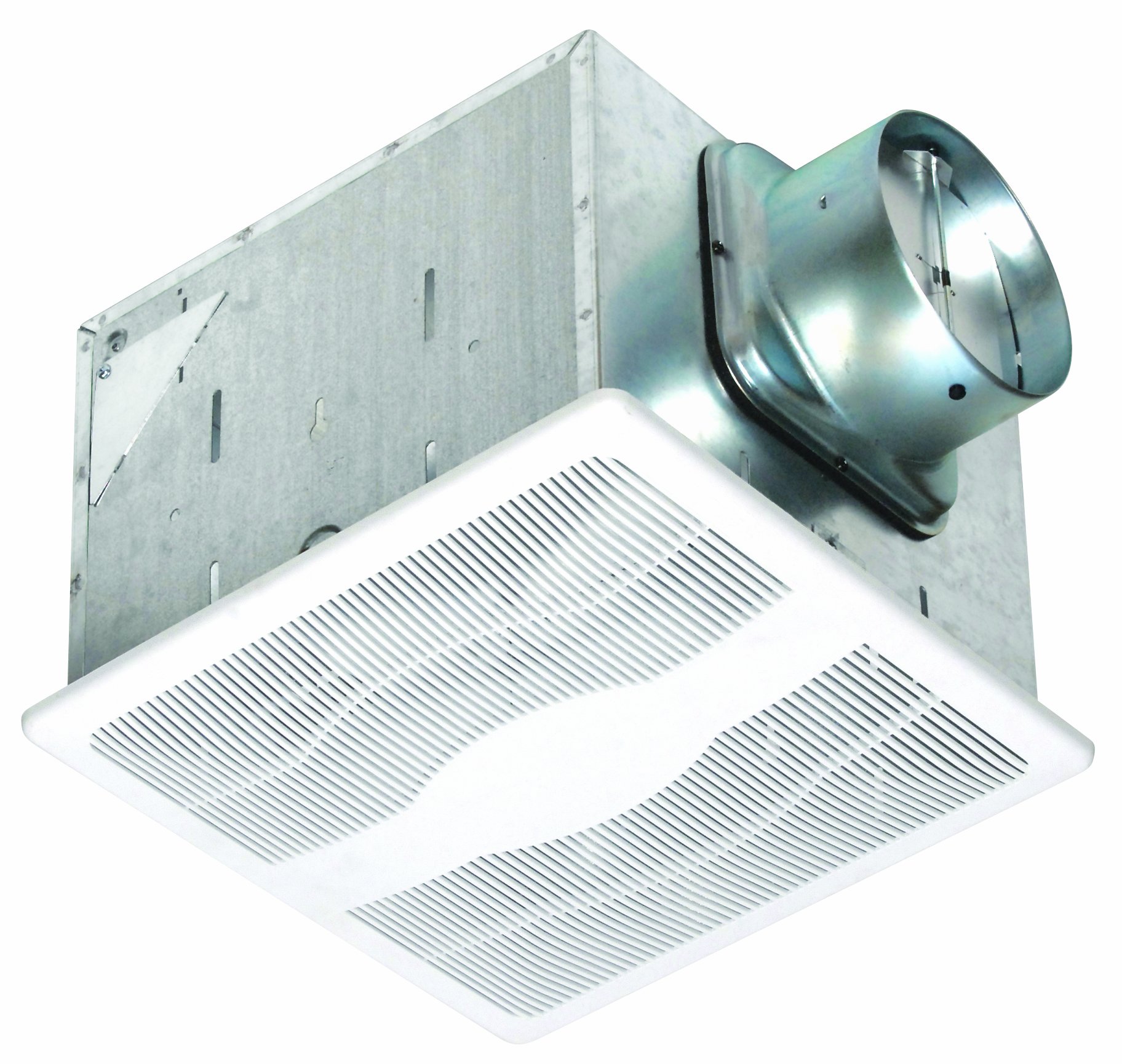 Energy Star Certified Air King ESB80SH Single Speed Humidity Sensing Bathroom Exhaust Fan - White | Quiet Ventilation for Bathrooms, Kitchens & Laundry Rooms