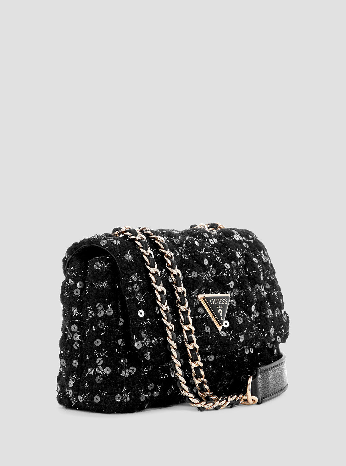 Stylish Black Giully Mini Crossbody Bag for Women - Fashionable Small Shoulder Purse for Daily Use, Travel & Shopping