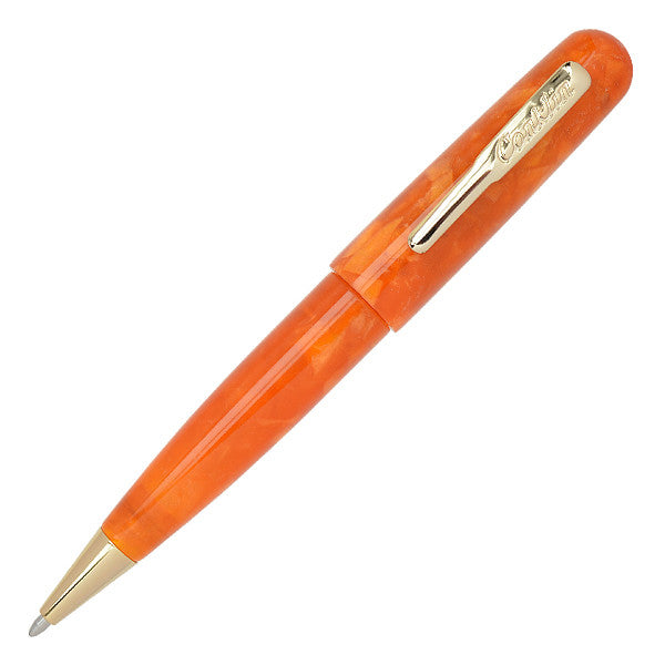 Conklin All American Ballpoint Pen - Premium Orange Sunburst Finish - Elegant Writing Instrument for Office, Business Gifts & Everyday Use