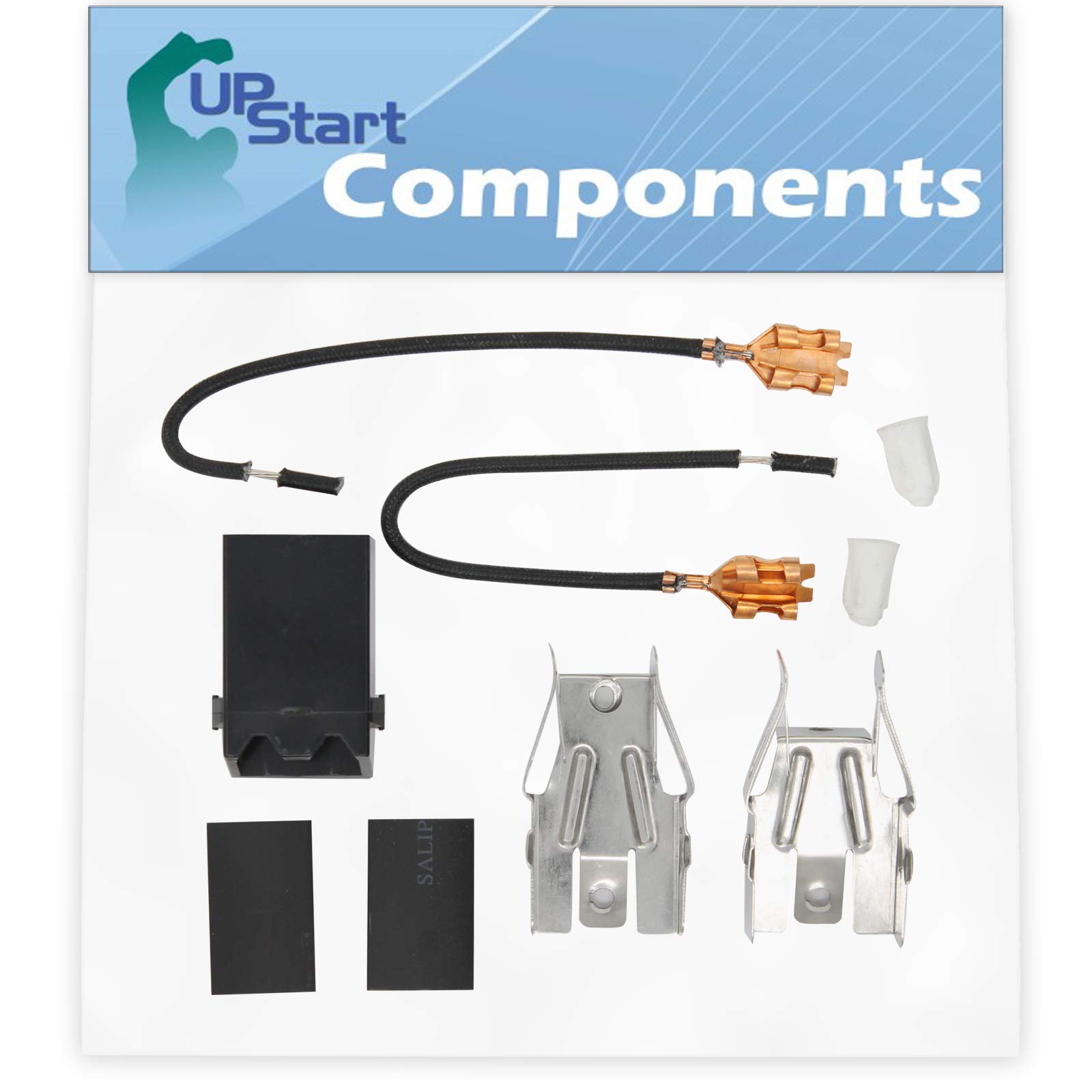 UpStart Components 330031 Range Burner Receptacle Kit - Compatible Replacement for Amana RCR1020 (P8576801S) Range, Cooktop & Oven - Durable Burner Socket Repair Part for Home Kitchen Appliance Maintenance