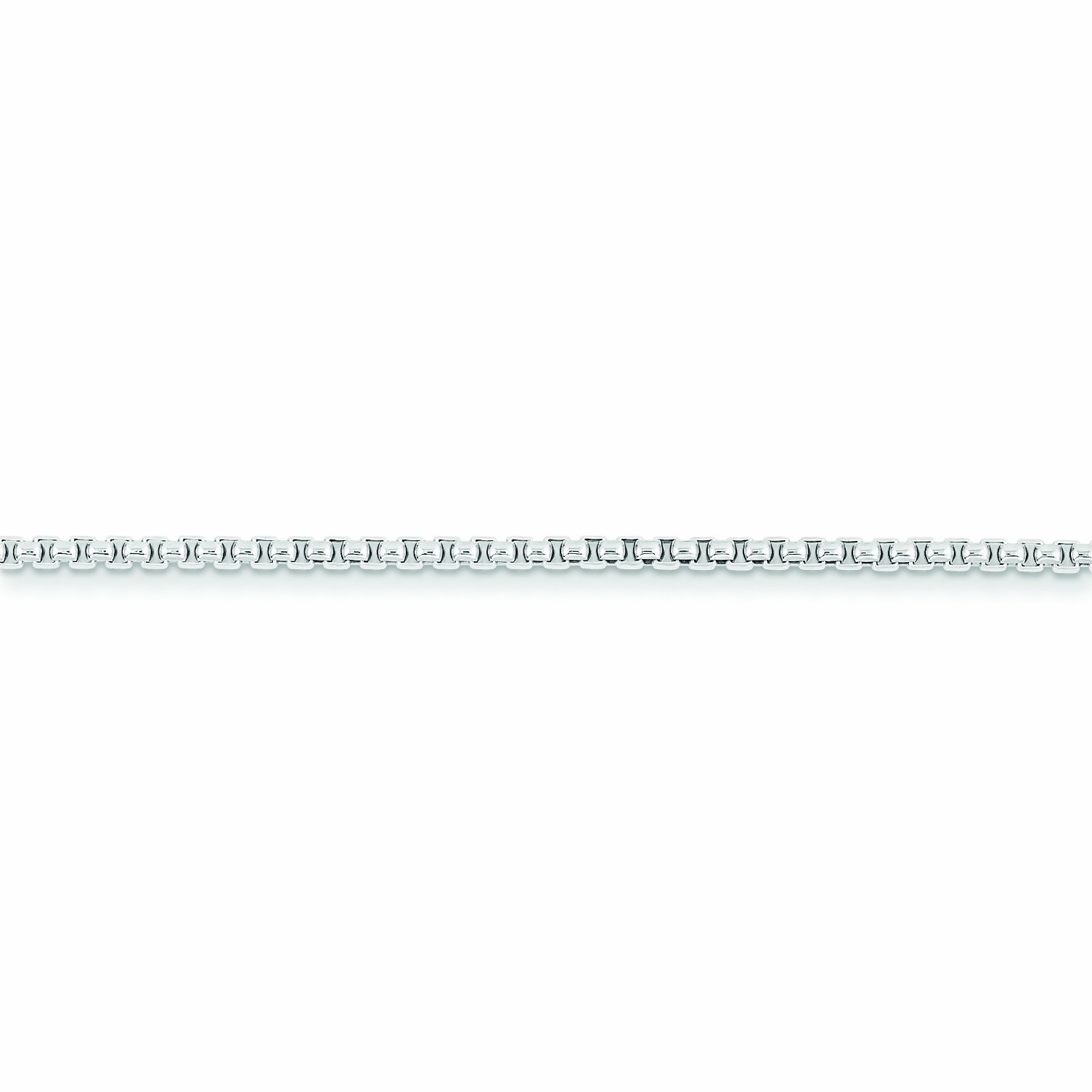 JewelryWeb 925 Sterling Silver Half Round Box Chain Necklace for Women & Men - Adjustable Lengths 16-30 Inch, Multiple Width Options - Perfect for Gifts, Weddings & Everyday Wear