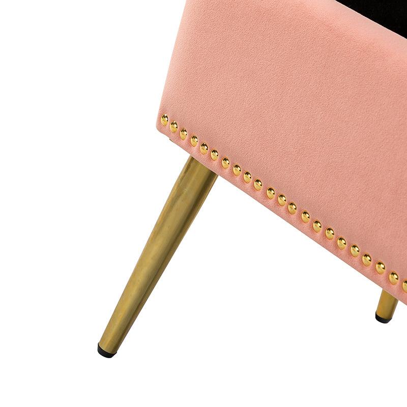 Lenore Upholstered Storage Bench with Cushion Seat - Modern Upholstered Ottoman for Bedroom, Living Room & Entryway - Multi-Functional Storage Furniture for Home Organization