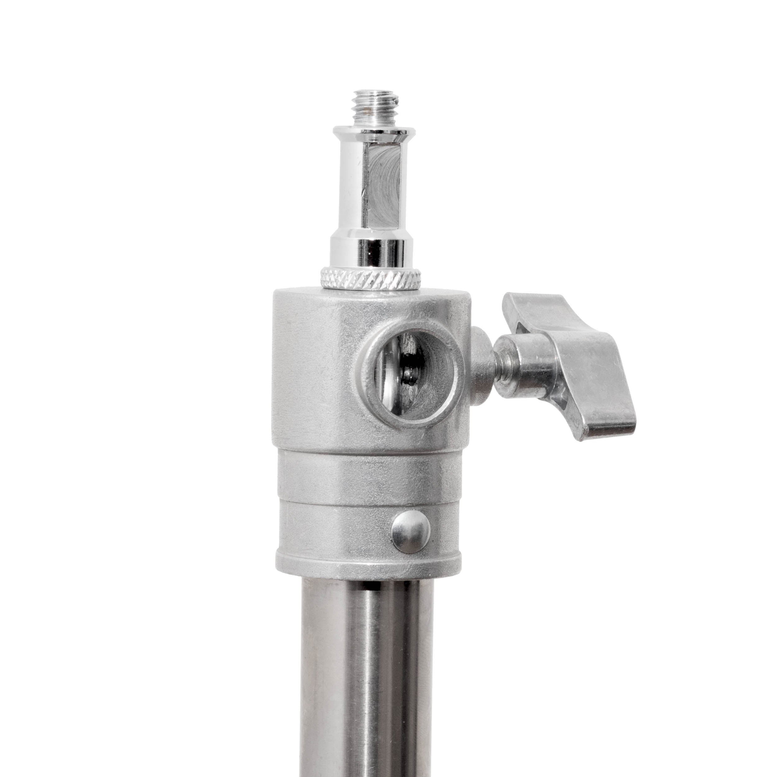 2.7m Heavy Duty Stainless Steel Light Stand with Interchangeable 5/8