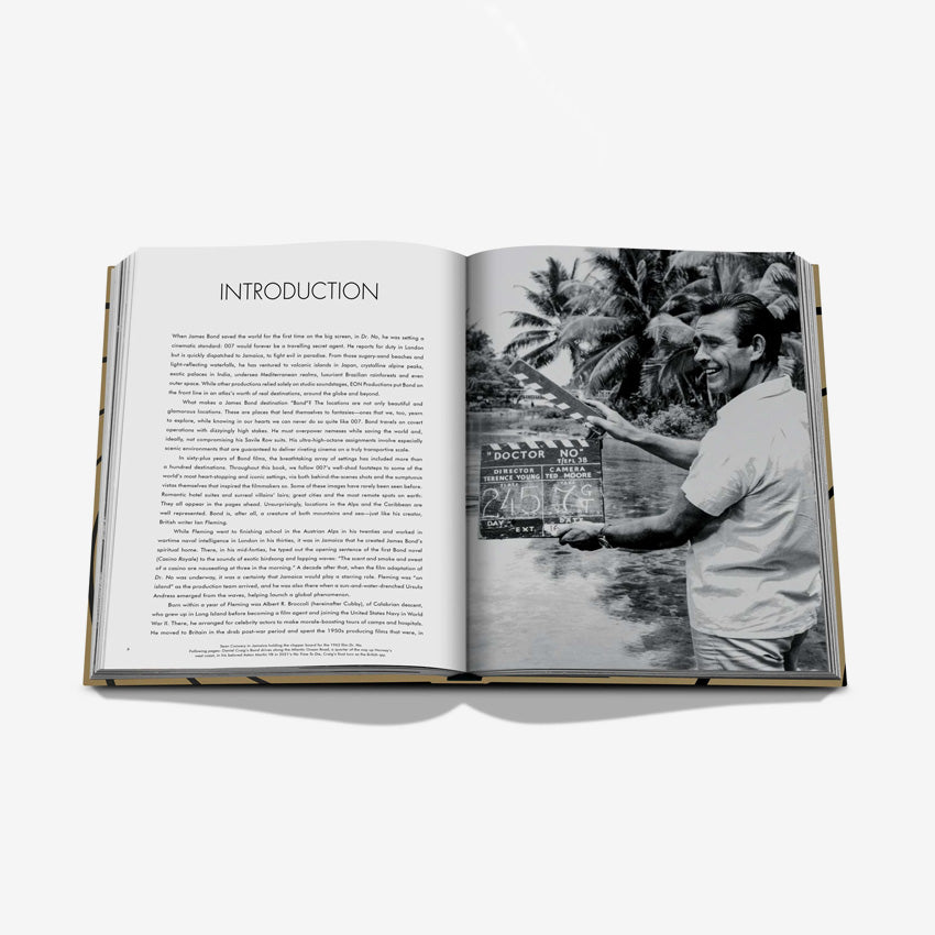 Assouline James Bond Destinations Book - Luxury Travel Guide & Photography Collection | Perfect for Bond Fans, Travel Enthusiasts & Coffee Table Decor