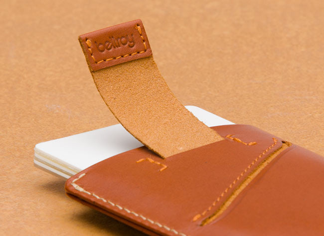 Bellroy Slim Card Sleeve Wallet - RFID Blocking Minimalist Wallet for Men & Women - Perfect for Travel, Everyday Carry & Business Cards