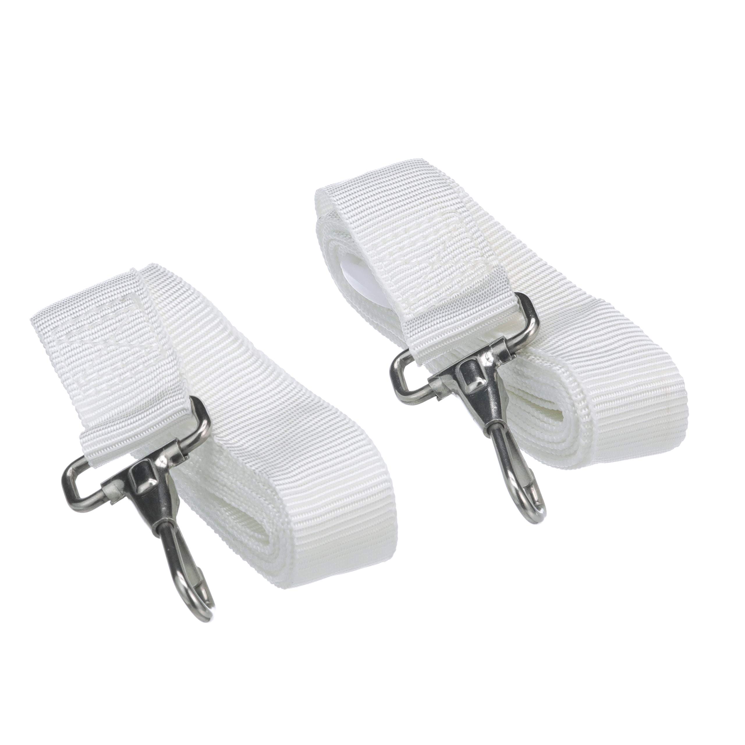 Seachoice Adjustable Bimini Top Straps with Snap Hooks - 96-inch Heavy Duty Marine Boat Canopy Straps for Secure Shade Protection on Deck
