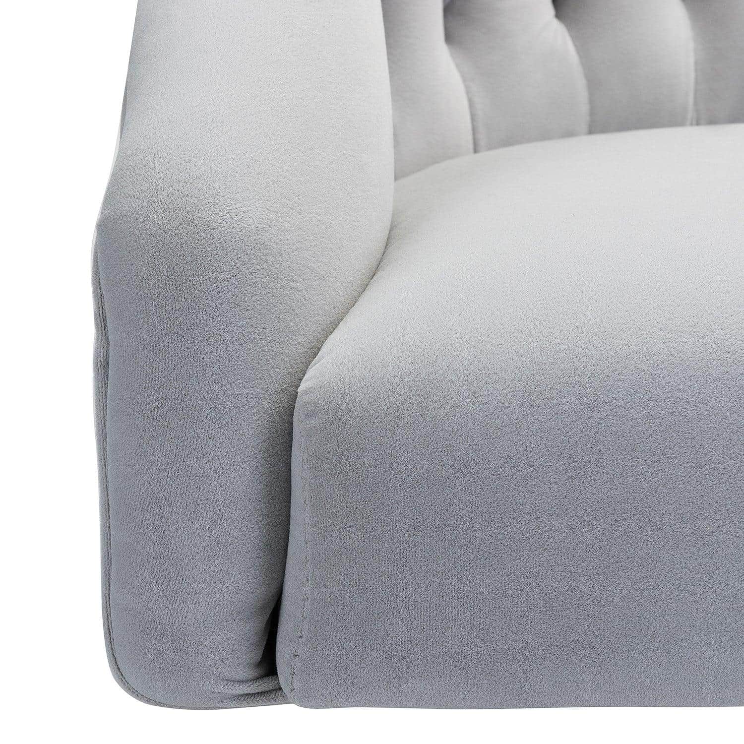 Penelope Velvet Tufted Office Chair - Ergonomic Executive Desk Chair with Lumbar Support - Perfect for Home Office, Gaming & Workspace Comfort
