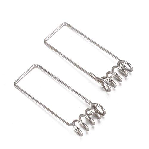 100PCS Downlight Spring Clips - LED Panel Light Replacement Clips, Heavy Duty Spring Steel for Recessed Lighting Fixtures - Perfect for Home, Office, and Commercial Ceiling Light Installations