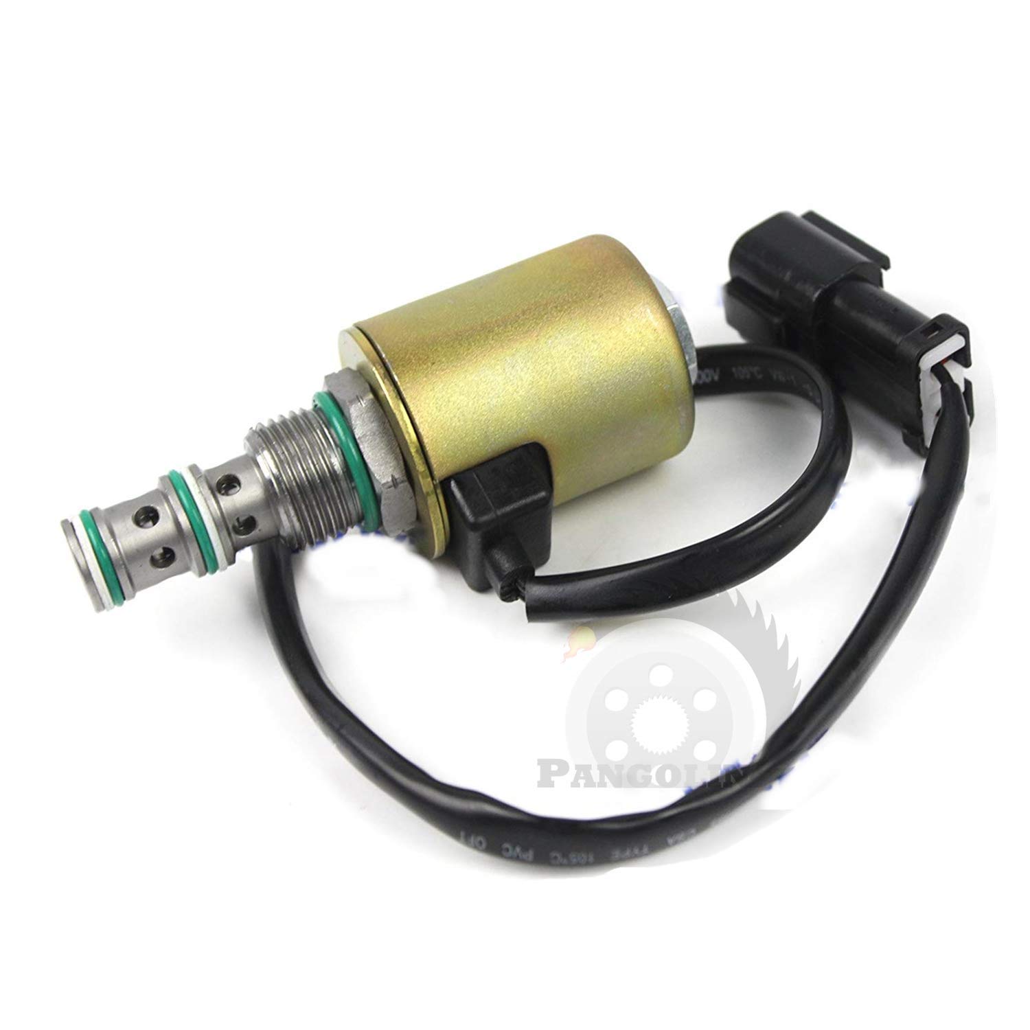 Komatsu PC200-6 PC220-6 PC240-6 6D95 Rotary Solenoid Valve Replacement Part - PANGOLIN 20Y-60-22123 Swing Solenoid Valve for Excavator Hydraulic System - Heavy Duty Construction Equipment Repair & Maintenance