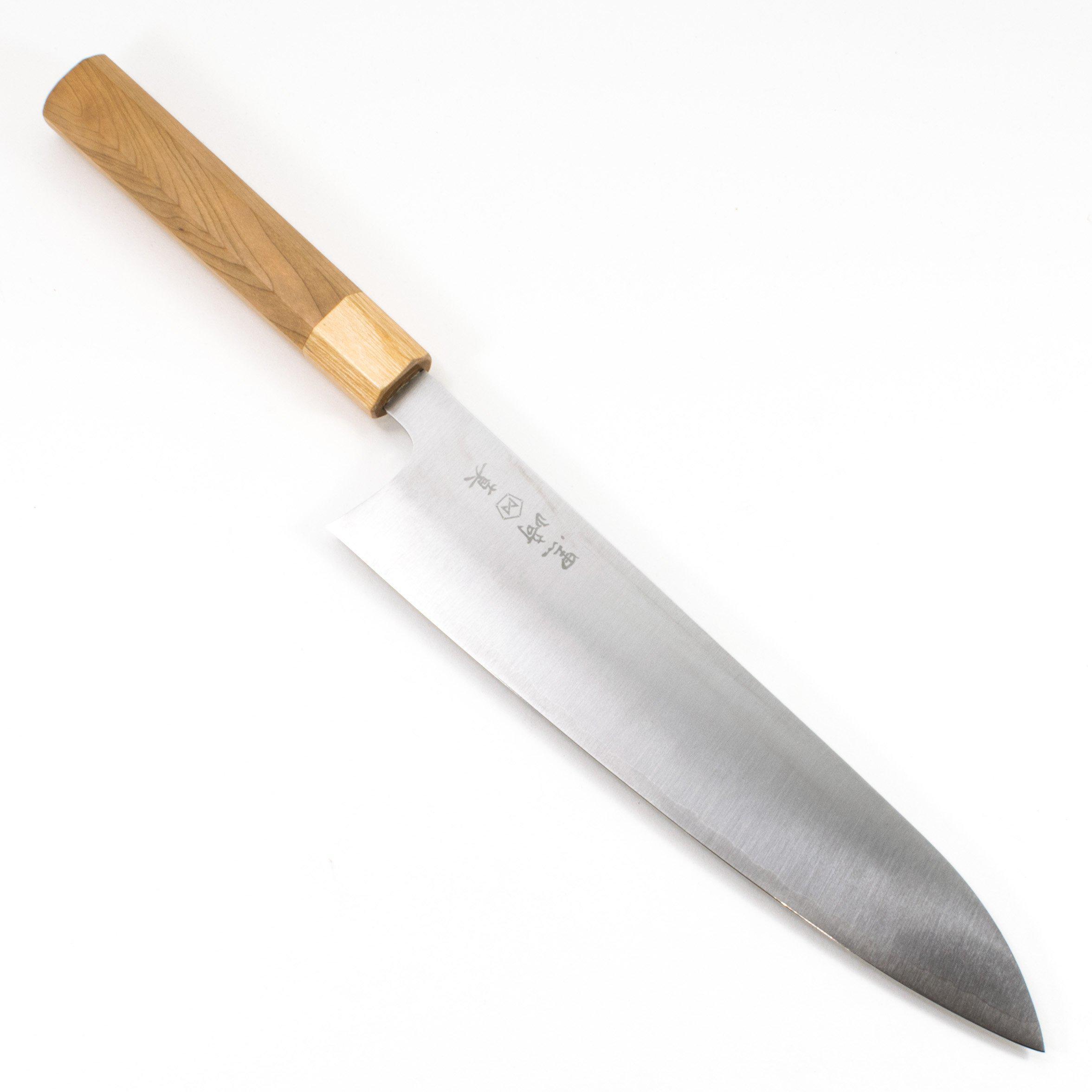 Premium Makoto SG2 Sakura Gyuto 240mm Japanese Chef Knife - High-Performance Stainless Steel Blade for Professional Cooking & Sushi Preparation