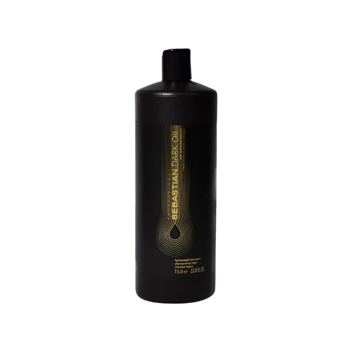 Dark Oil Lightweight Shampoo for Color-Treated Hair - Gentle Cleansing & Shine Enhancement for Daily Hair Care