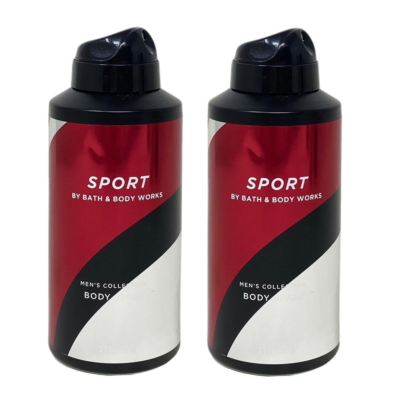 Bath & Body Works Men's Sport 2-Pack Body Spray Bundle - 3.7 oz Each (104g) | Fresh & Energizing Fragrance for Gym, Work & Everyday Use