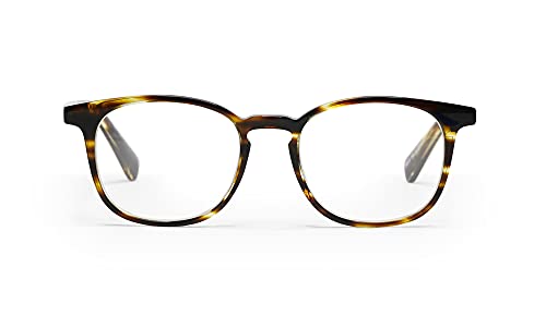 Brown Demi Stripe Front and Temples