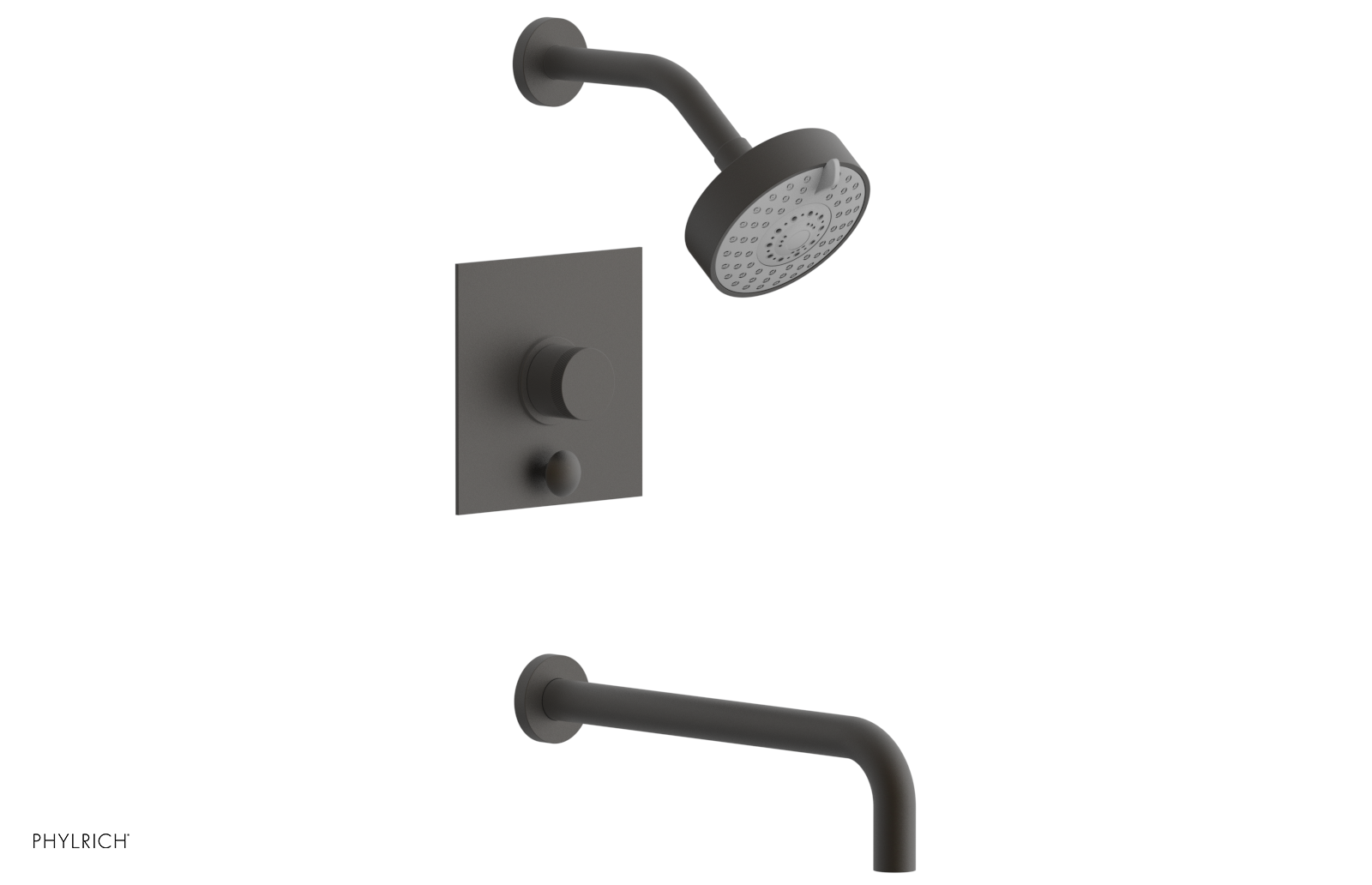 BASIC II 12 Pressure Balance Tub and Shower Faucet Set - 230S 26 12 - Durable Bathroom Fixture for Relaxing Showers and Spa-Like Baths
