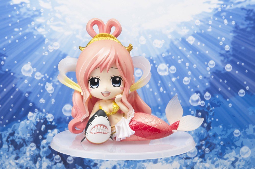 TAMASHII NATIONS Bandai Princess Shirahoshi One Piece Chibi-Arts Figure - Anime Collectible for Display & Gift for Fans