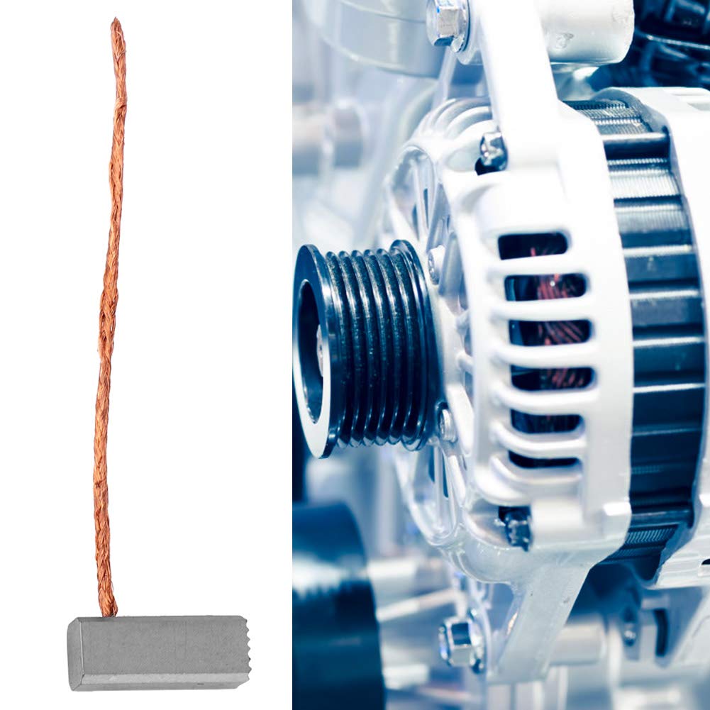 100pcs J460 Carbon Miniature Motor Brushes - Replacement Parts for DC Water Pumps & Power Tools - Durable Carbon Brushes for Electric Motors - Perfect for Home Appliances, DIY Projects & Industrial Equipment Maintenance