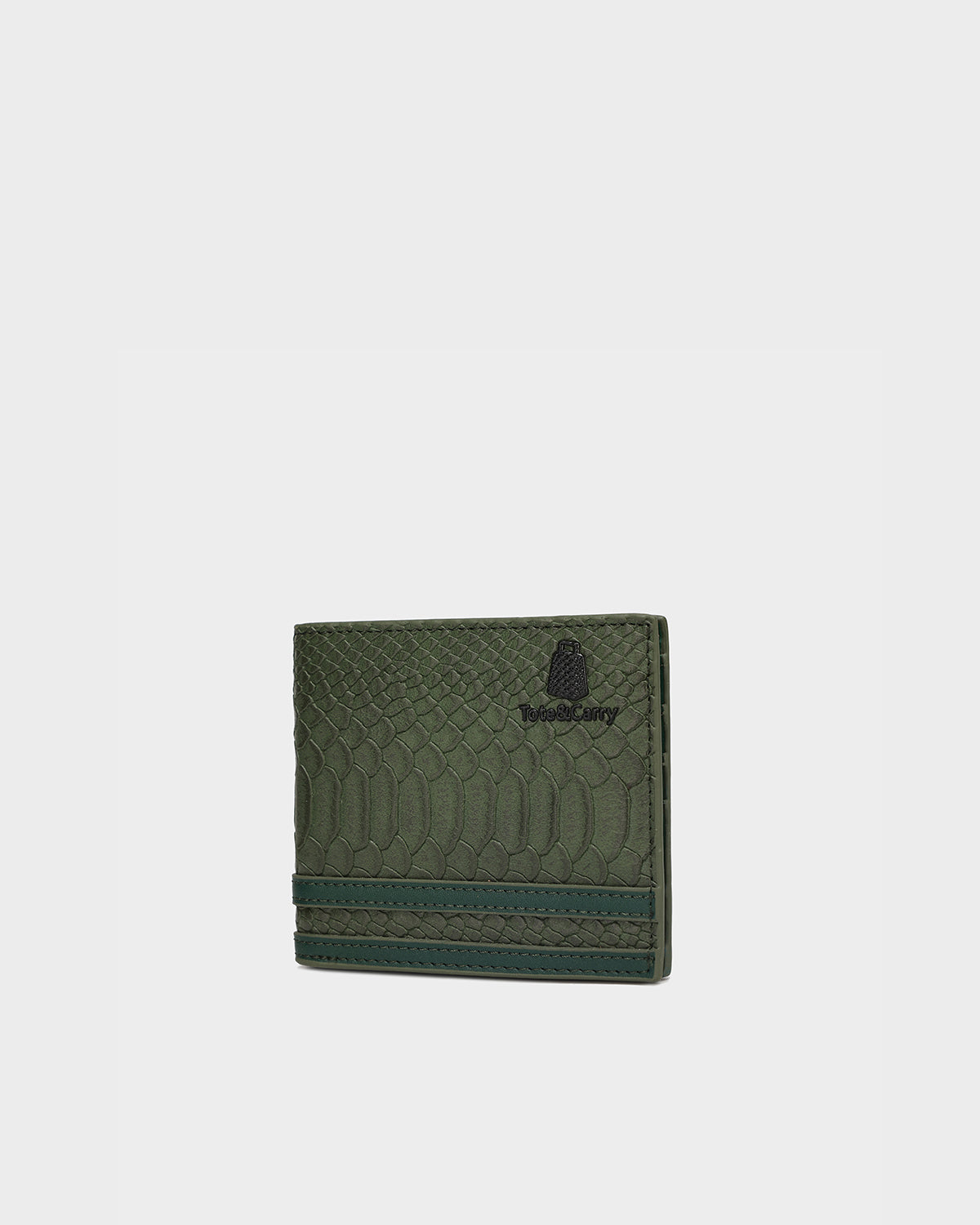 Apollo 1 Slim RFID Blocking Leather Wallet in Olive Green - Perfect for Everyday Carry, Travel & Minimalist Lifestyle