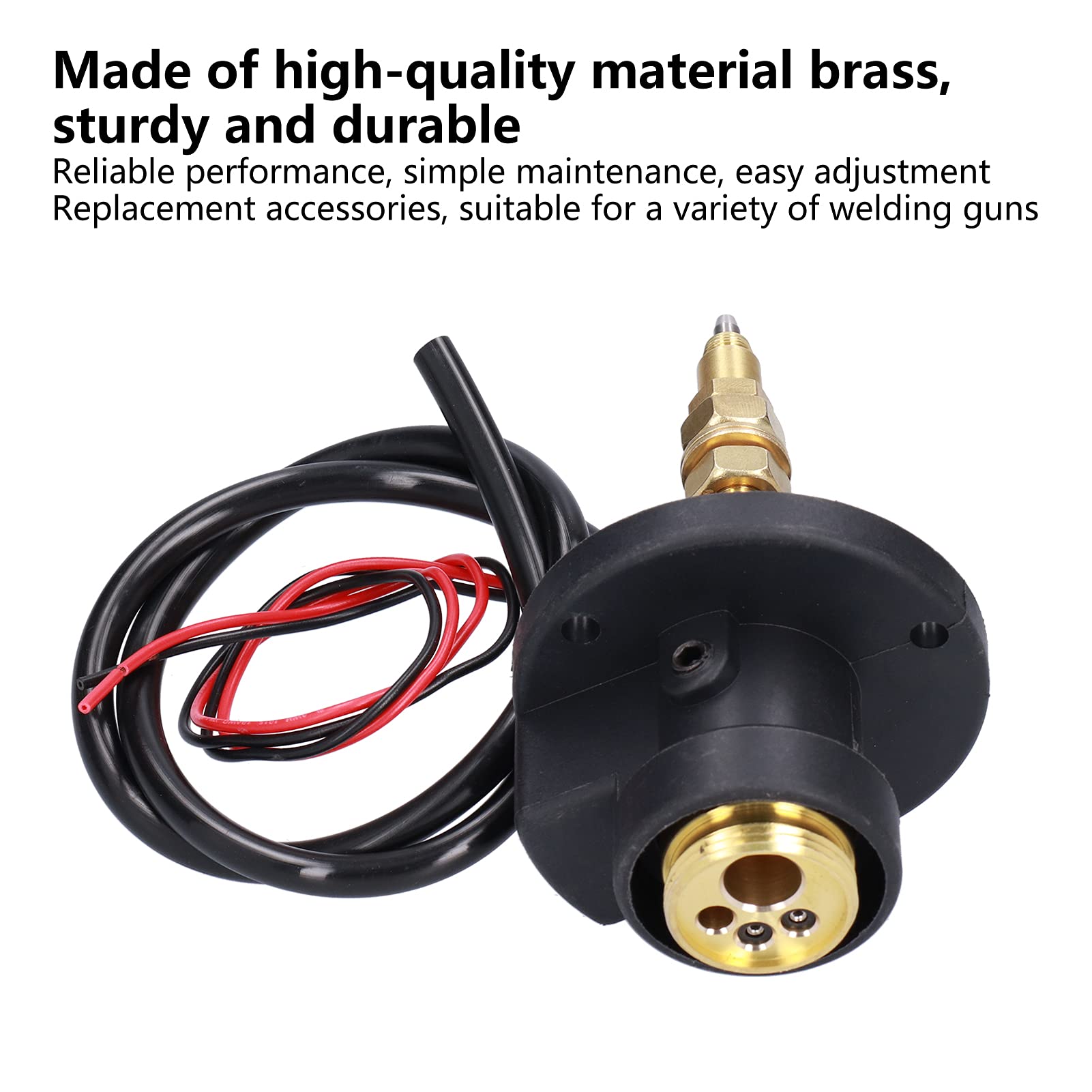 Brass Euro Welding Connector Adapter Kit for Binzel & CO2 Torches - MIG Welding Replacement