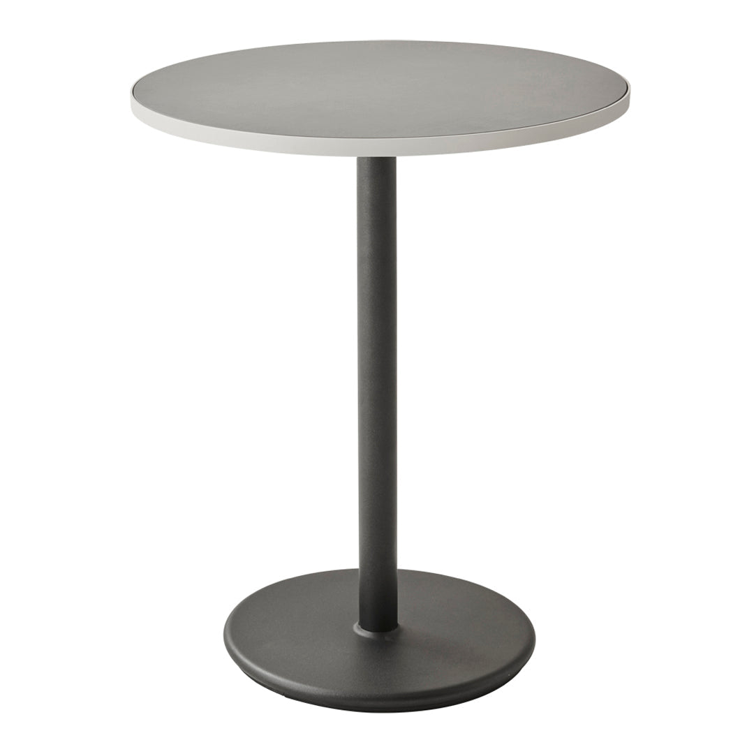 Round Cafe Table - Outdoor & Indoor Dining, Patio, Restaurant, Coffee Shop, Bistro - Perfect for Home, Office, and Commercial Use