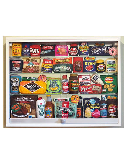 Lucy Sparrow Best of British Collectors Set – Unique British-Themed Art Collection for Home Decor & Gift Giving