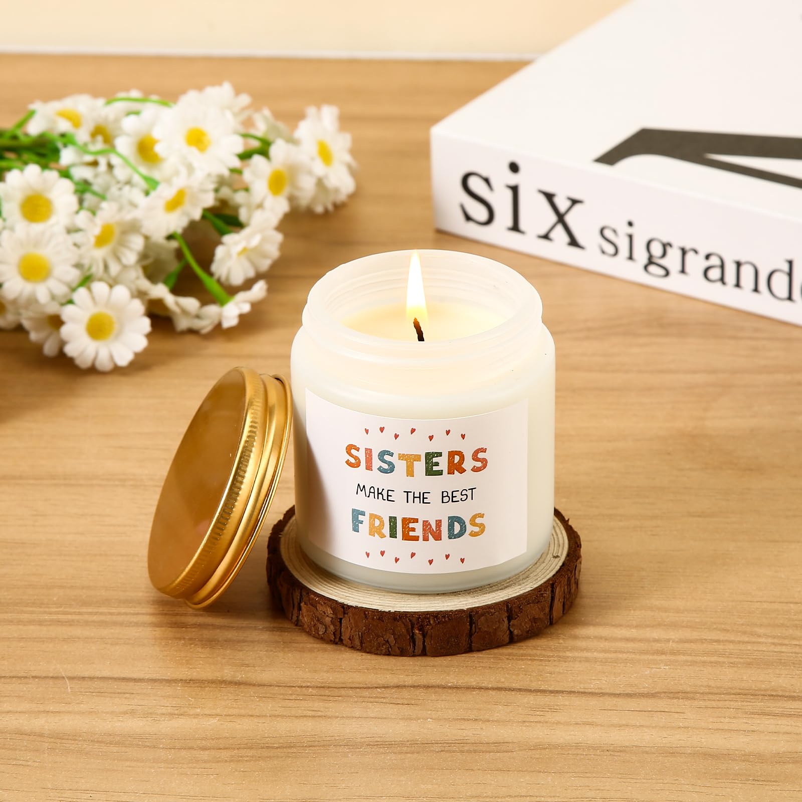 Best Birthday Gifts for Sister - Unique Sister Gift Basket for Women, Best Friend, BFF & Soul Sister | Thoughtful Present for Sister's Birthday, Christmas, Anniversary | Perfect for Long Distance Sisters, Best Friend Appreciation