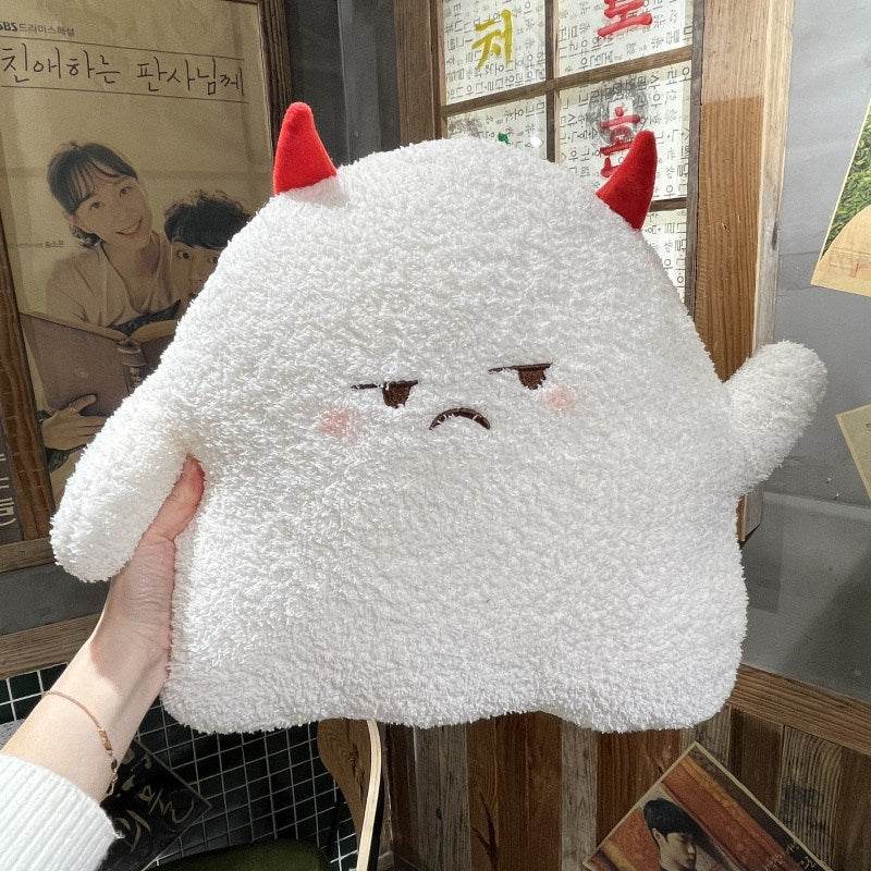 Boo Boo Buddy - Cute Kawaii Ghost Plush Toy for Kids | Soft Huggable Stuffed Animal | Perfect for Halloween Decor, Birthday Gifts & Comfort Companion
