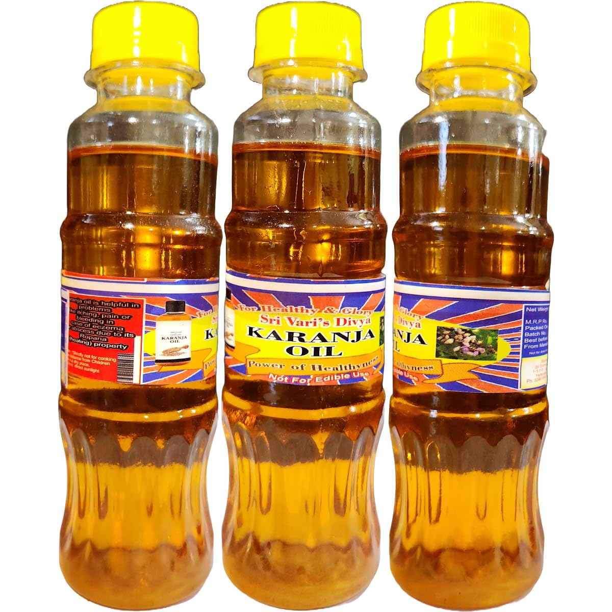 Pure Cold Pressed Karanja Seed Oil (Pongamia Pinnata) - 100% Natural, Therapeutic Grade for Skin & Hair Care - Perfect for Aromatherapy, Massage & DIY Beauty Products