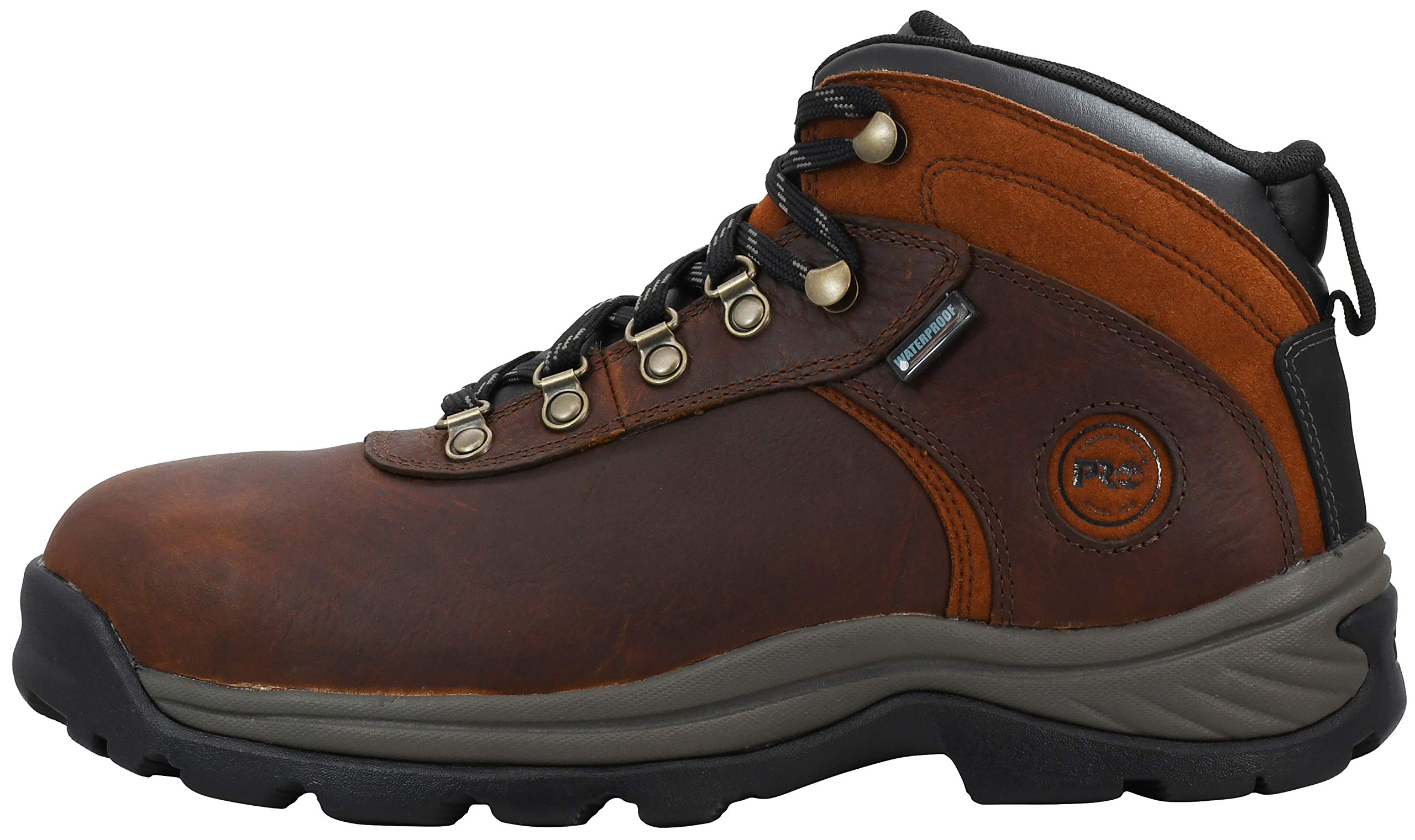 Timberland Pro Flume Mid Steel Toe Electrical Hazard Work Boots for Men - Durable Safety Shoes for Construction, Warehouse & Outdoor Work
