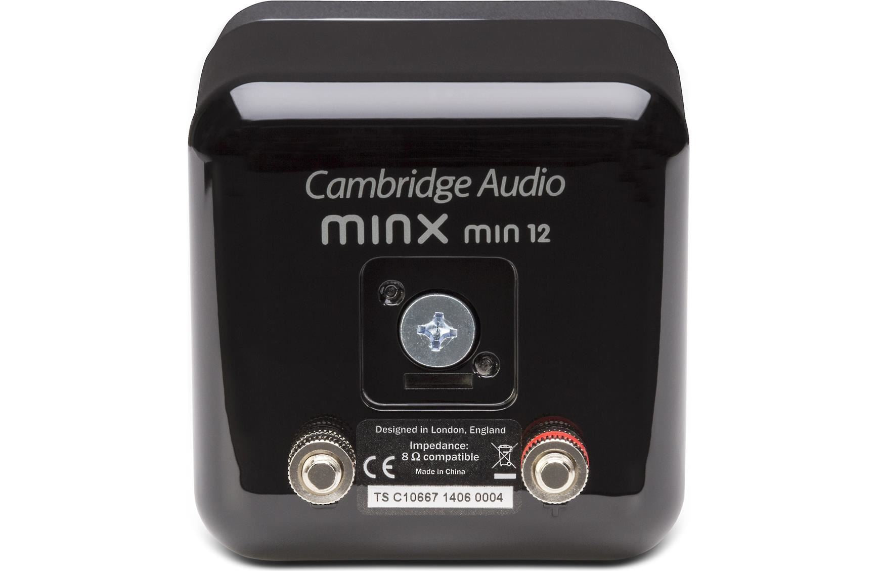 Cambridge Audio MINX MIN12 Compact Bookshelf Speakers - High-Quality Sound for Home Theater & Music Listening | Perfect for Small Spaces & Desktop Use