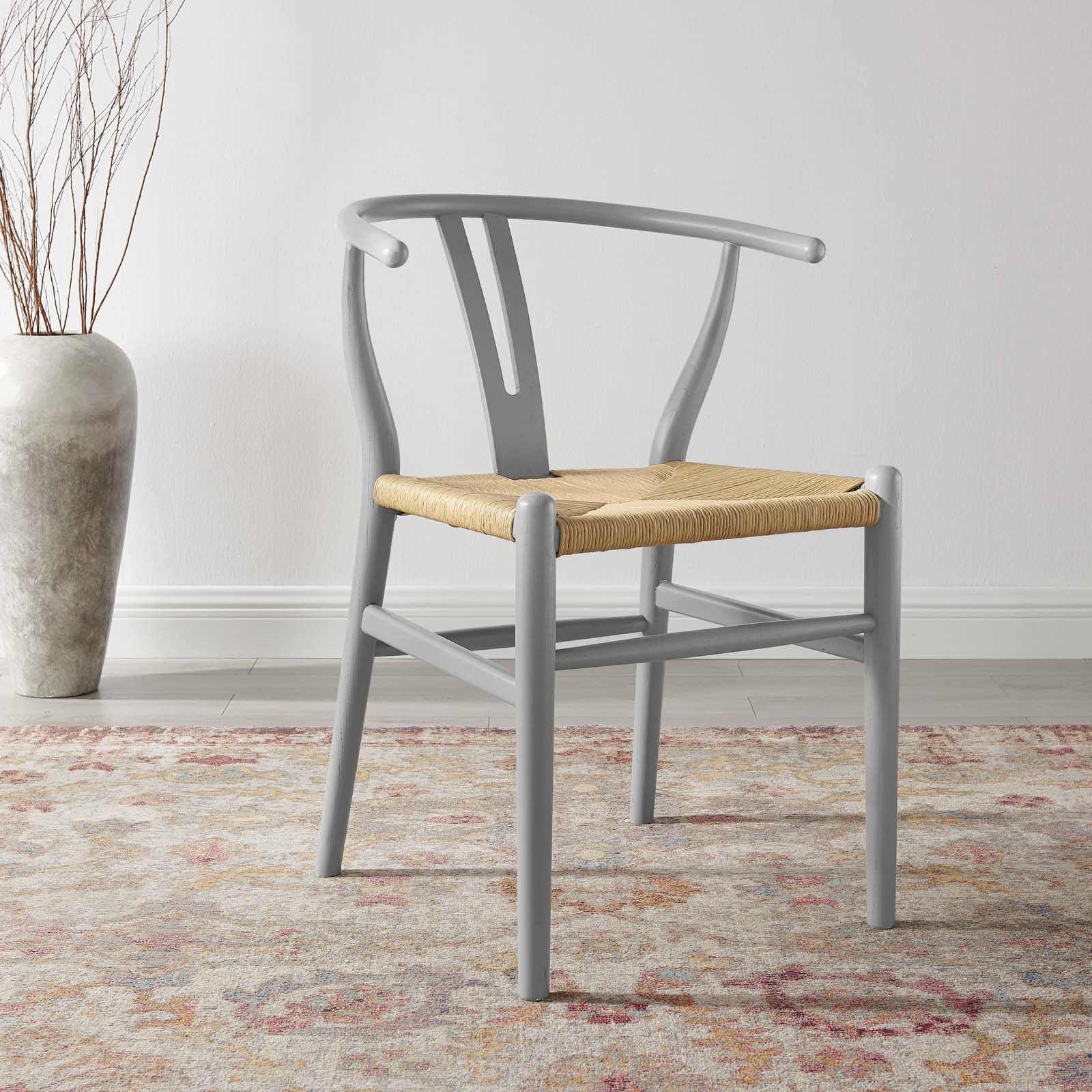Amish Solid Wood Dining Side Chair - Handcrafted Rustic Farmhouse Style - Perfect for Kitchen, Dining Room & Farmhouse Decor