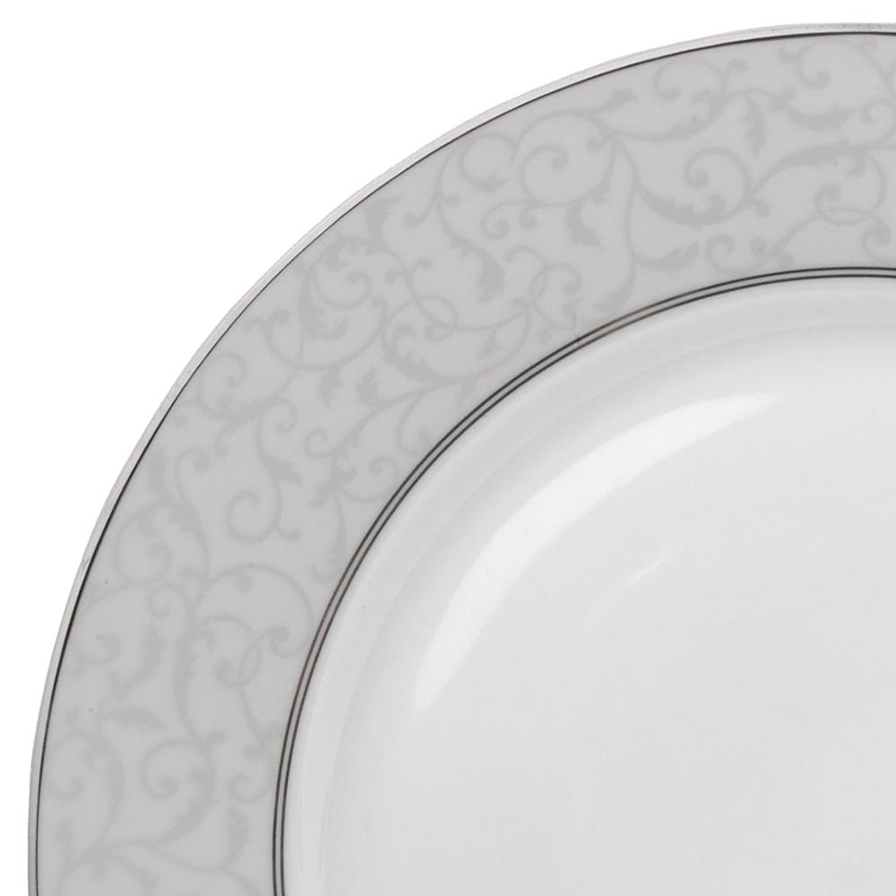 40-Piece Parchment Dinnerware Set - Service for 8 - Elegant Tableware for Dinner Parties, Holidays & Everyday Use
