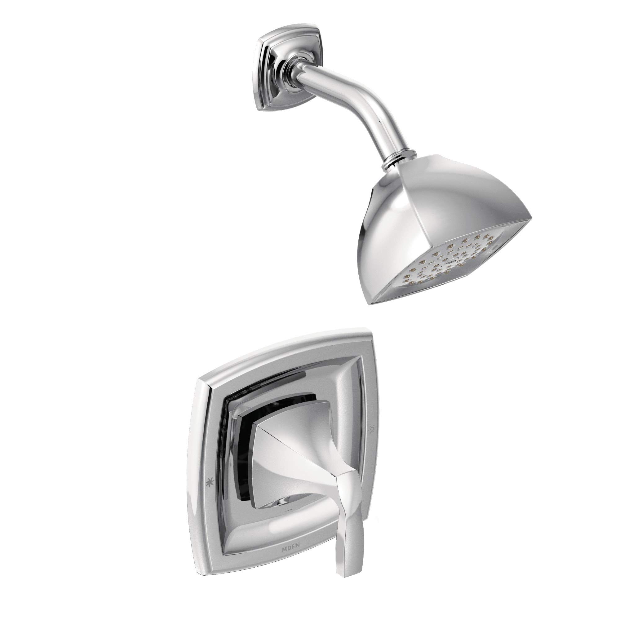 Chrome Posi-Temp Shower Valve - Anti-Scald Pressure Balancing Shower Faucet for Bathroom & Shower Remodel - Perfect for Home, Hotel, and Spa Installations