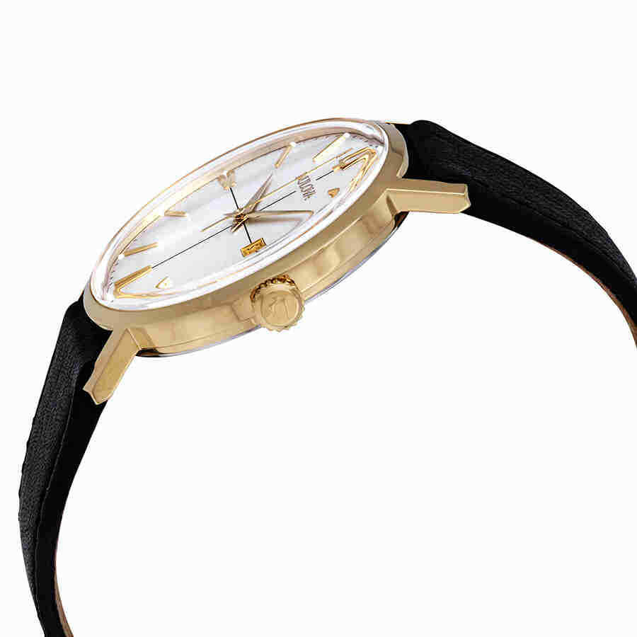 Bulova 97B172 Aero Jet Black Leather Strap Men's Watch | Water-Resistant Chronograph | Perfect for Business, Casual & Formal Occasions