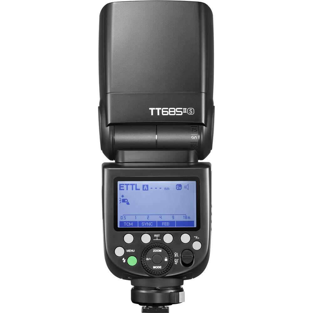 Godox TT685S II Speedlite Flash for Sony Cameras - Powerful TTL Flash with Wireless Control, Perfect for Portrait, Wedding & Event Photography