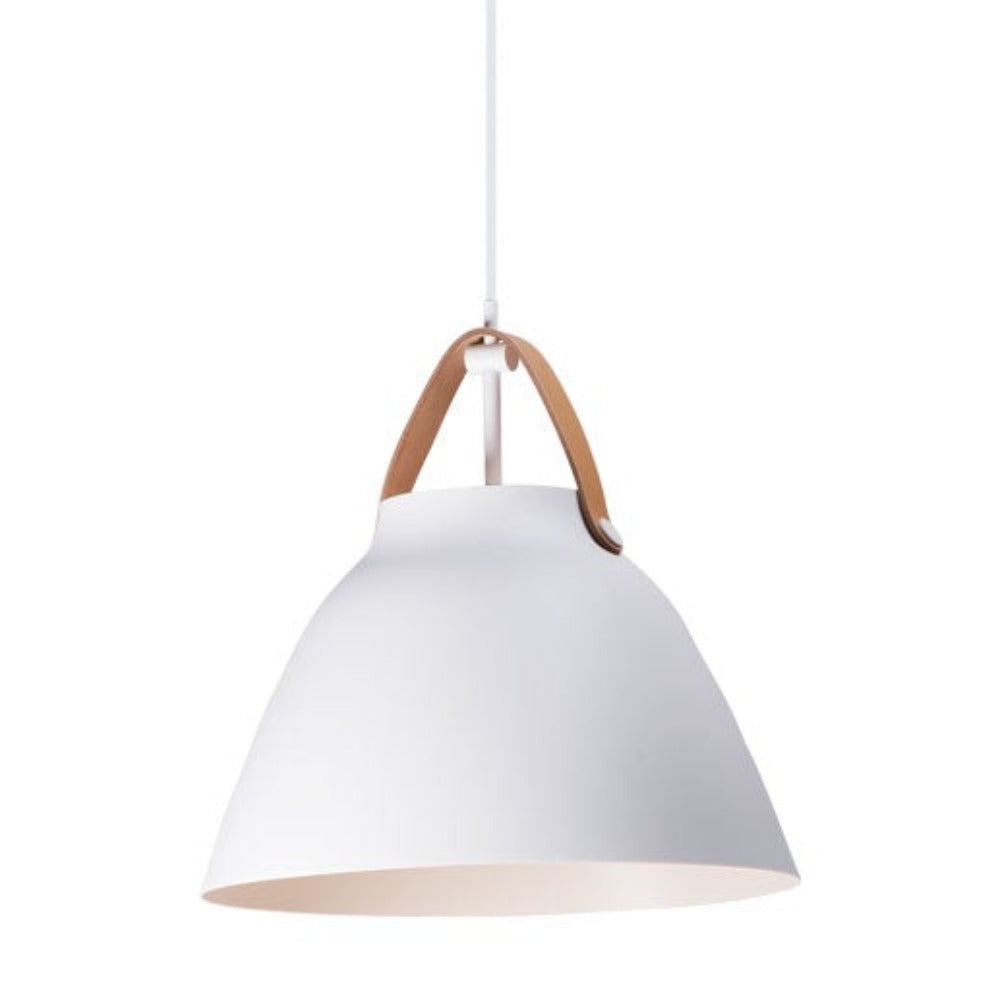 Luca 1 Light Pendant - Modern Single Bulb Hanging Light Fixture for Kitchen Island, Dining Room & Bedroom | Sleek Minimalist Design