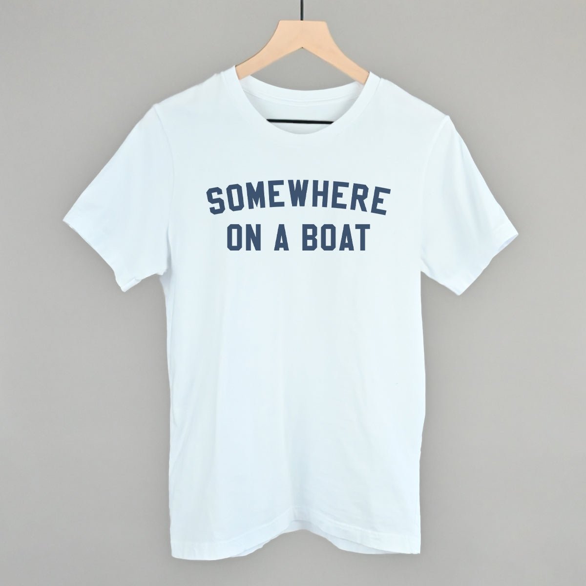Somewhere On A Boat - Premium Nautical Decor for Home & Office - Perfect for Beach Houses, Boats, and Coastal-Themed Spaces