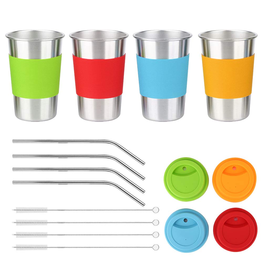 500ml Insulated Travel Mug - Leak Proof Portable Coffee Cup & Tea Thermos with Non-Slip Base | Perfect for Office Commute, Camping & Road Trips | BPA Free Stainless Steel Water Bottle