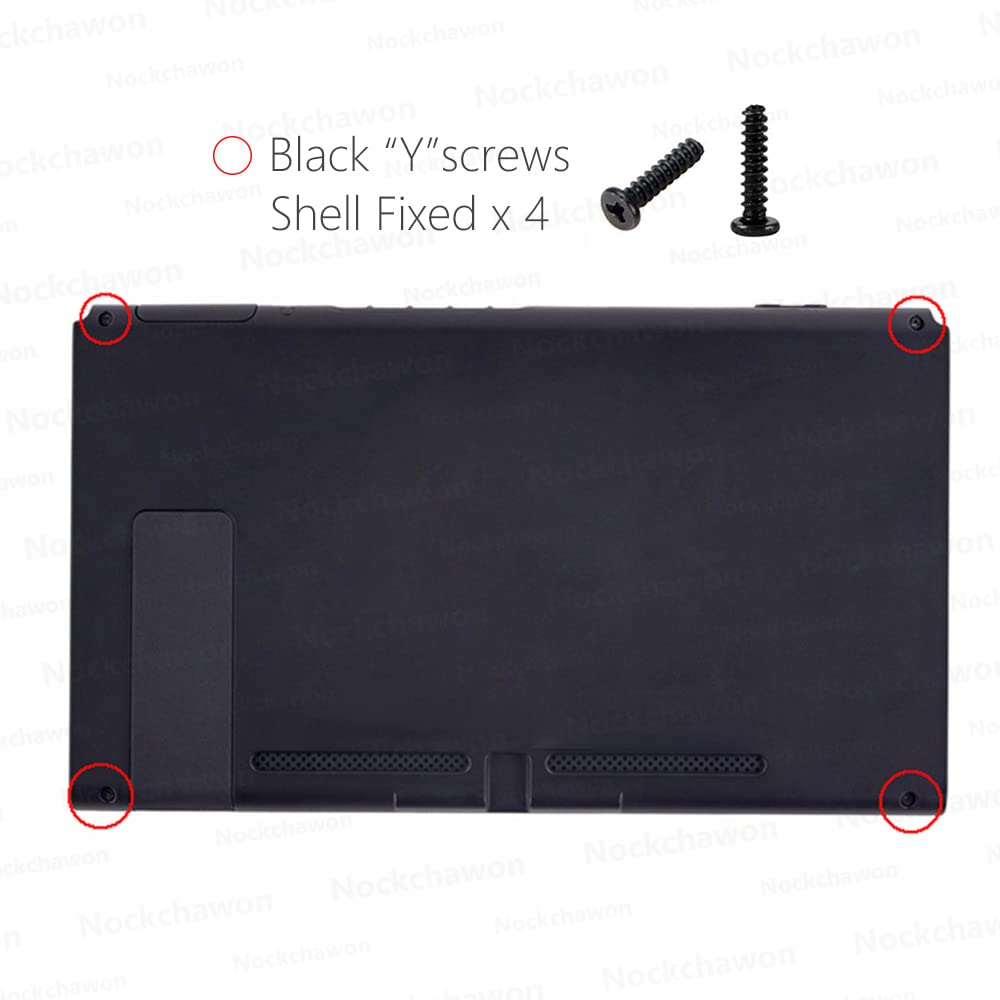 Nintendo Switch Full Screw Replacement Set - 40-Pack Philips Head Screws for Console Repair | Perfect for DIY Fixes & Controller Maintenance