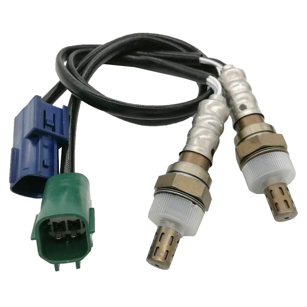 Amrxuts 4-Piece Upstream & Downstream Air Fuel Ratio O2 Oxygen Sensor Set - Compatible with 2005-2006 Nissan Pathfinder, Frontier, Xterra V6 4.0L (Replaces 234-5060, 234-4297, 234-4313) - Improve Engine Performance & Fuel Efficiency