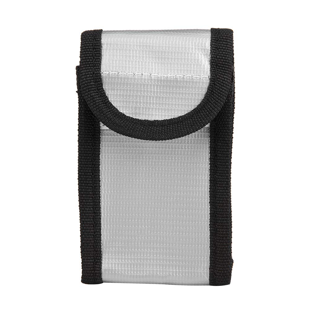Fireproof Explosion-Proof Battery Storage Pouch - Premium Nwejron Sleeve Batteries Bag for Safe Home & Kitchen Use, Ideal for Lithium Battery Protection and Emergency Preparedness