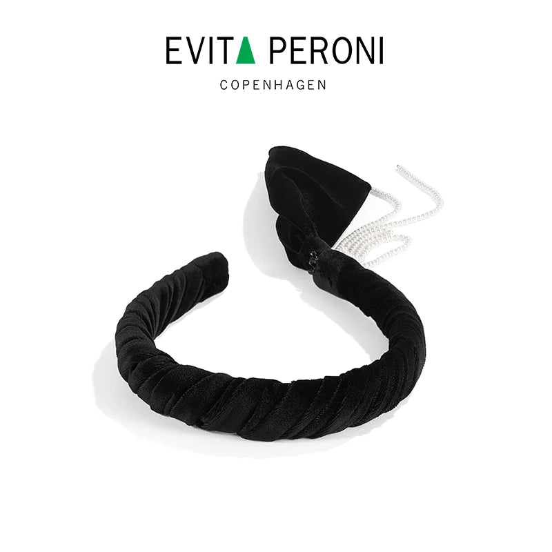 Jacinda Tasseled Hair Bands for Women - Fashionable Boho Headbands with Beaded Tassels - Perfect for Parties, Weddings & Everyday Style