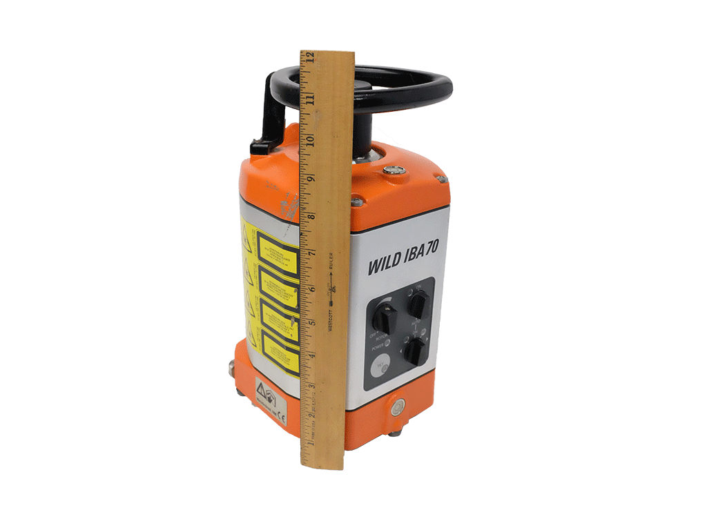 Leica Wild IBA70 High-Precision Industrial Rotary Laser Level for Surveying & Construction - Perfect for Landscaping, Floor Leveling, and Outdoor Measurement Projects