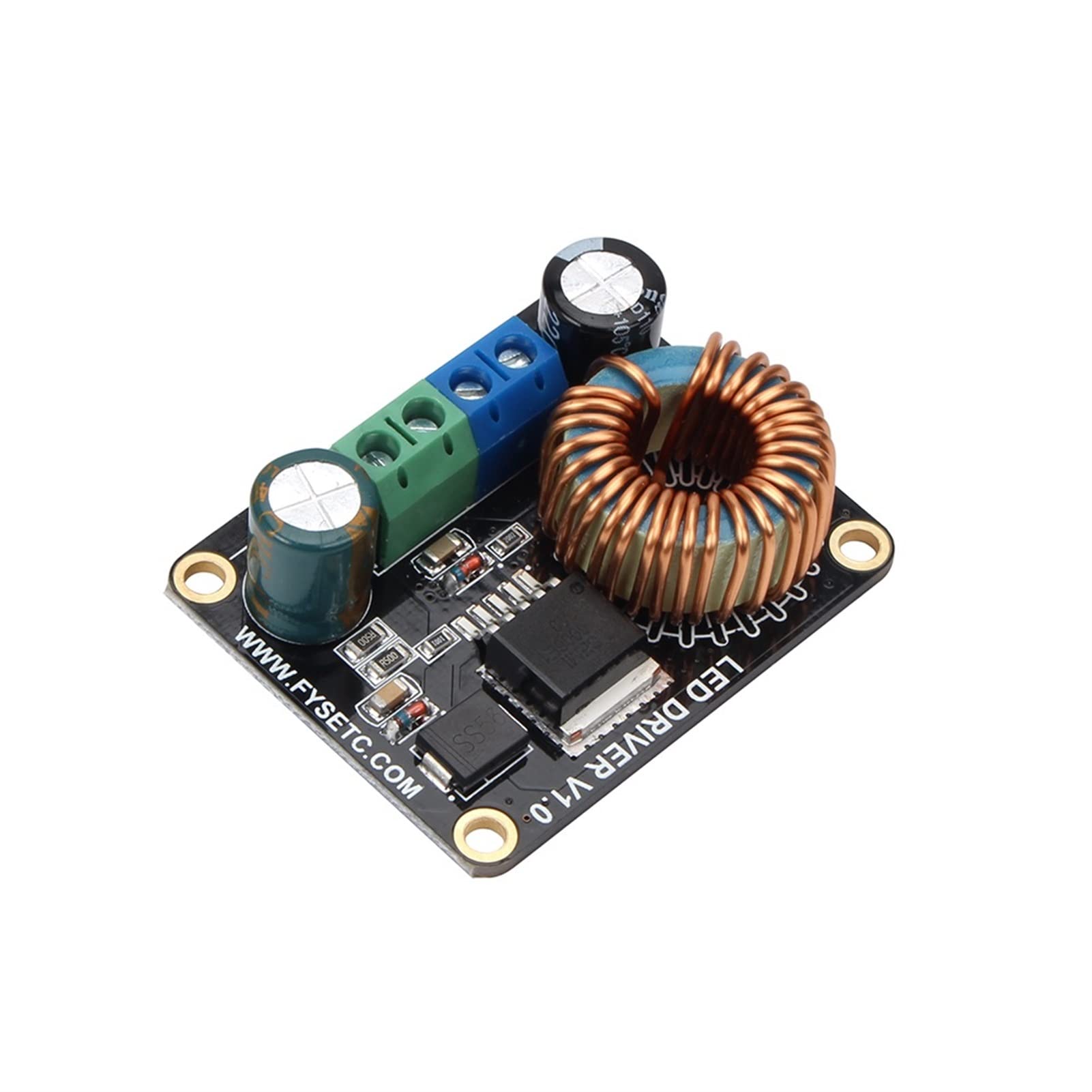 30W LED Boost Constant Current Driver for 3D Printer Light Curing - High Power LED Driver for 3D Printing Accessories & DIY Electronics Projects - Perfect for Resin Printing, UV Curing, and Hobbyist Workshops