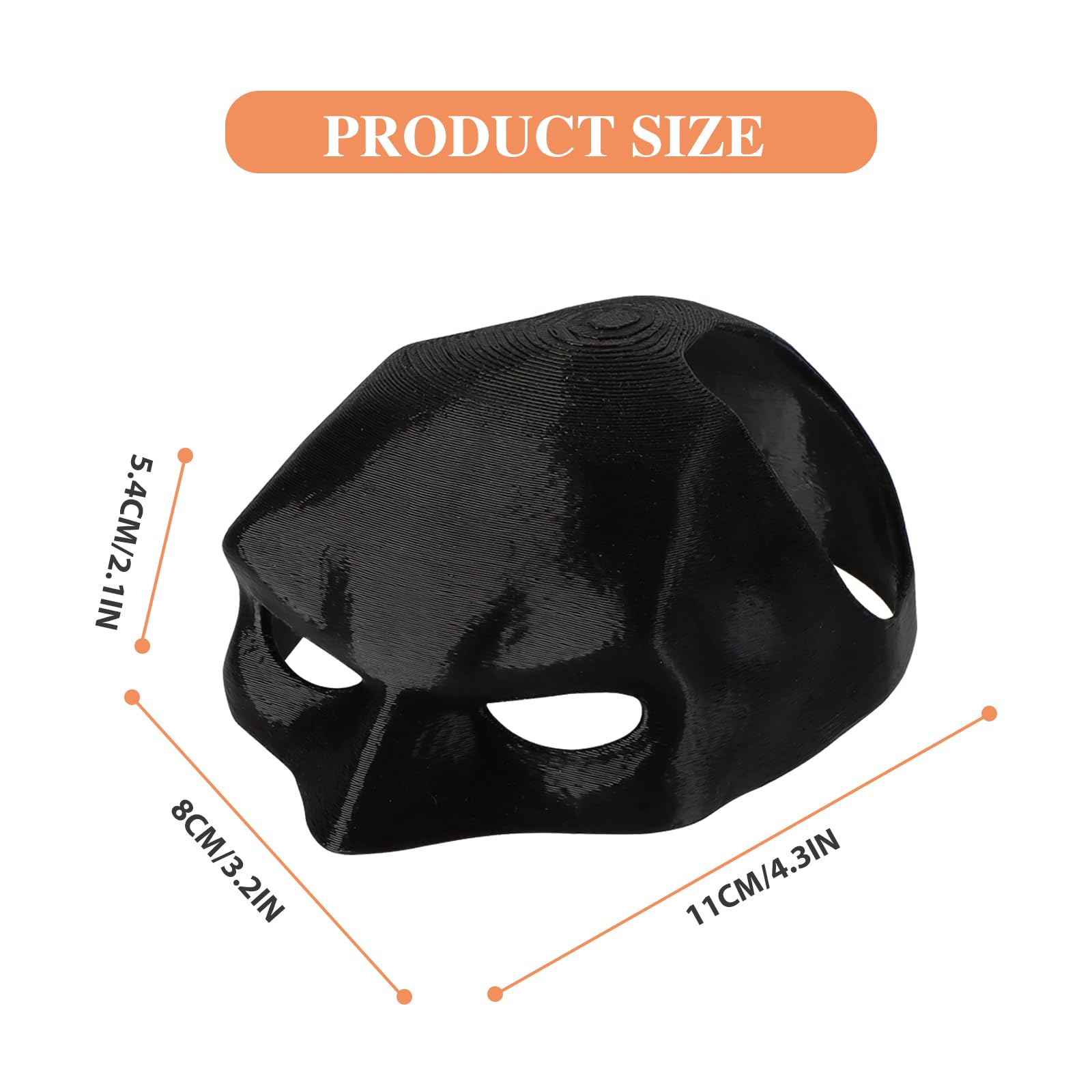 Bat Cat Mask for Cats - Funny Halloween Cosplay Hat for Pets