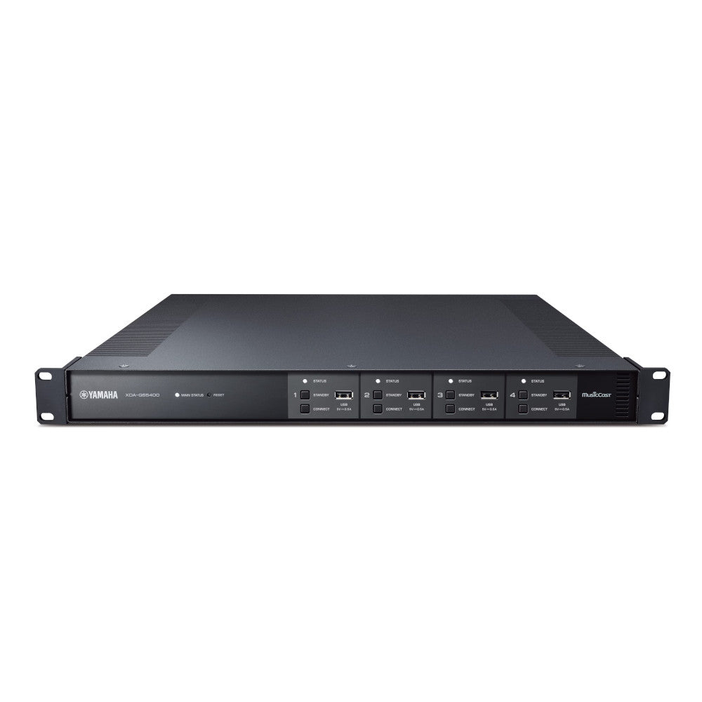 Yamaha XDA-QS5400RK 4-Zone MusicCast Multi-Room Streaming Amplifier - Wireless Audio System for Home Theater, Parties & Whole House Music