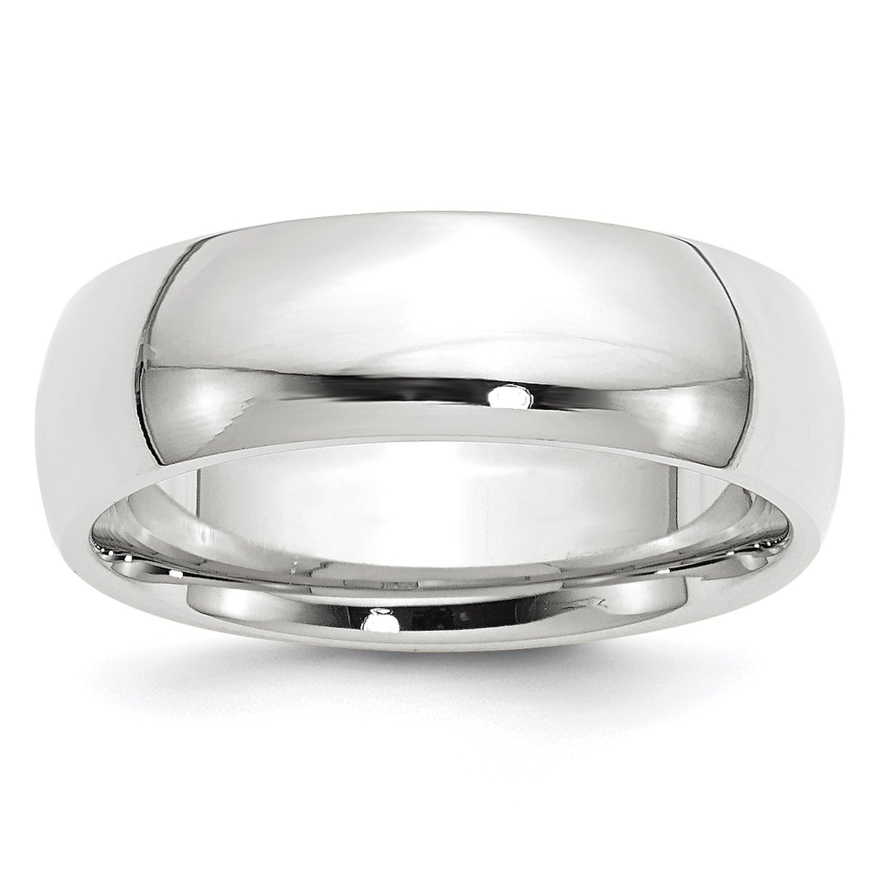 10K Solid Gold Comfort Fit Wedding Band Ring for Men & Women - 7mm Yellow & White Gold - Perfect for Engagement, Anniversary & Everyday Wear