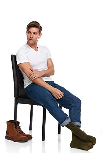 Yacht & Smith Military Grade Men's Army Socks - Size 10-13 for Hiking, Hunting & Outdoor Activities