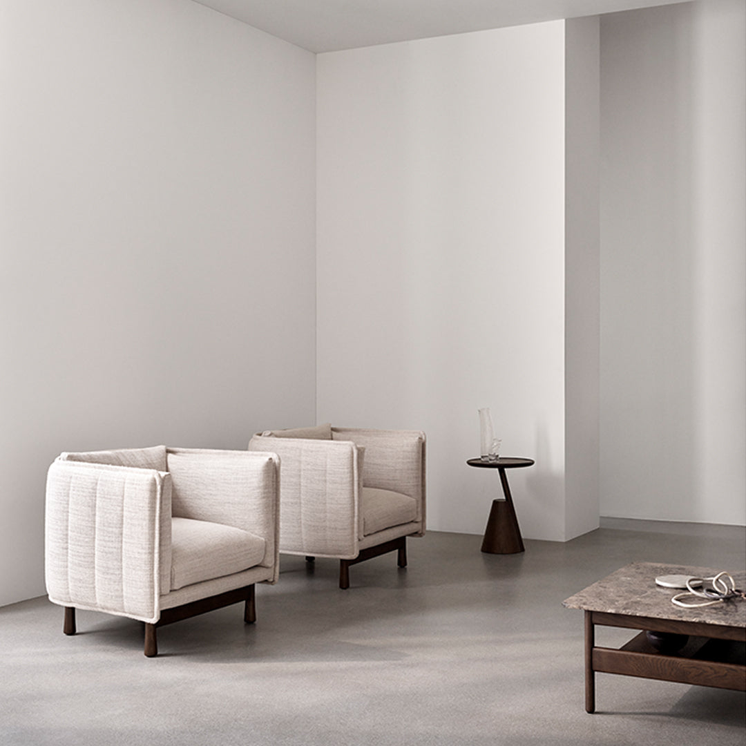 Jonas Wagell Kite Club Chair by Wendelbo - Modern Scandinavian Lounge Chair for Living Room, Bedroom & Office - Perfect for Relaxing and Reading