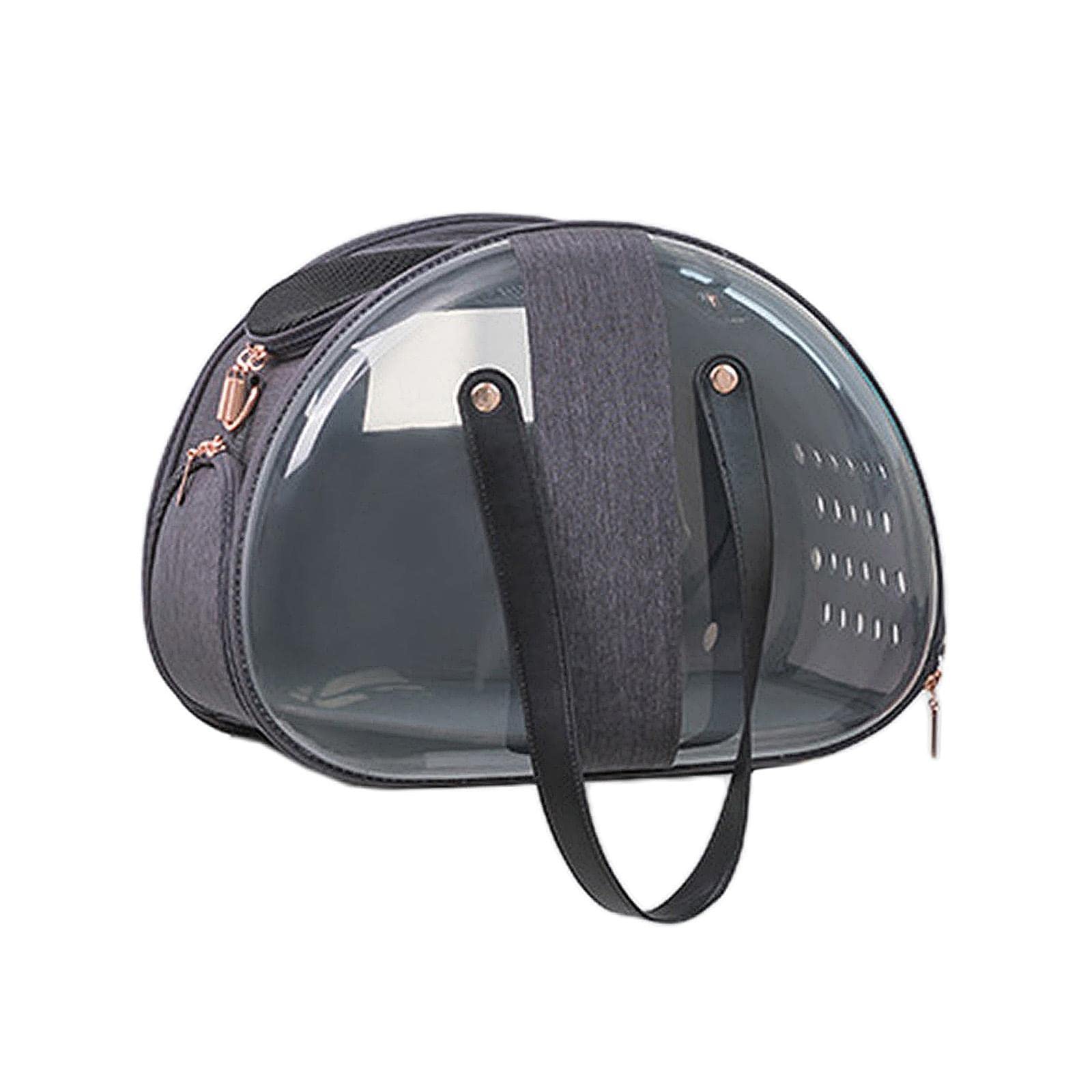 Enakshi Bubble Backpack Pet Carrier for Cats, Dogs, Puppies, Kittens & Small Animals - Dark Grey | Travel, Vet Visits & Outdoor Adventures | Durable & Comfortable Pet Supplies