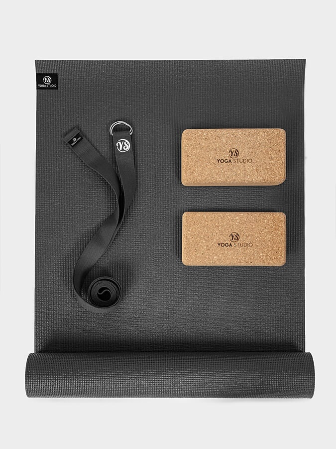 Eco-Friendly Cork Yoga Mat Set with Non-Slip Surface - Oeko-Tex Certified for Home & Studio Practice - Perfect for Beginners & Professionals